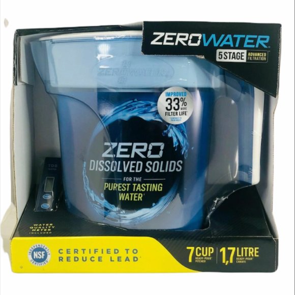 Zero Water Other Zerowater 7 Cup Water Filter Jug Fridge Door